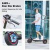 iSinwheel Commuter E-Scooter W6 Electric Scooter, 350W Motor, 36V 10,5Ah Battery, 10 inch Tires, 30km/h Max Speed, 30km Range, Rear Disc Brakes