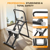 CyberCart Stair Stepper Foldable Stair Stepper for Home, Adjustable Stair Climber with 3 Heights, Compact Folding Vertical Stair Master for Exercise at Home for Full-Body Workout