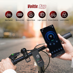 W5 City Electric Scooter, 350W Motor, 30km/h Max Speed, LCD Display