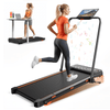Jagjog Home Treadmill JT53 Home Treadmill with 16% Auto Incline, Foldable Walking Pad