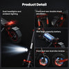 iScooter Off-Road E-Scooter IX5S Electric Scooter, 1000W Motor, 48V 15Ah Battery, 11 Inch Tires, 45km/h Max Speed, 65km Range, Front & Rear Disc Brake, Front & Rear Suspension