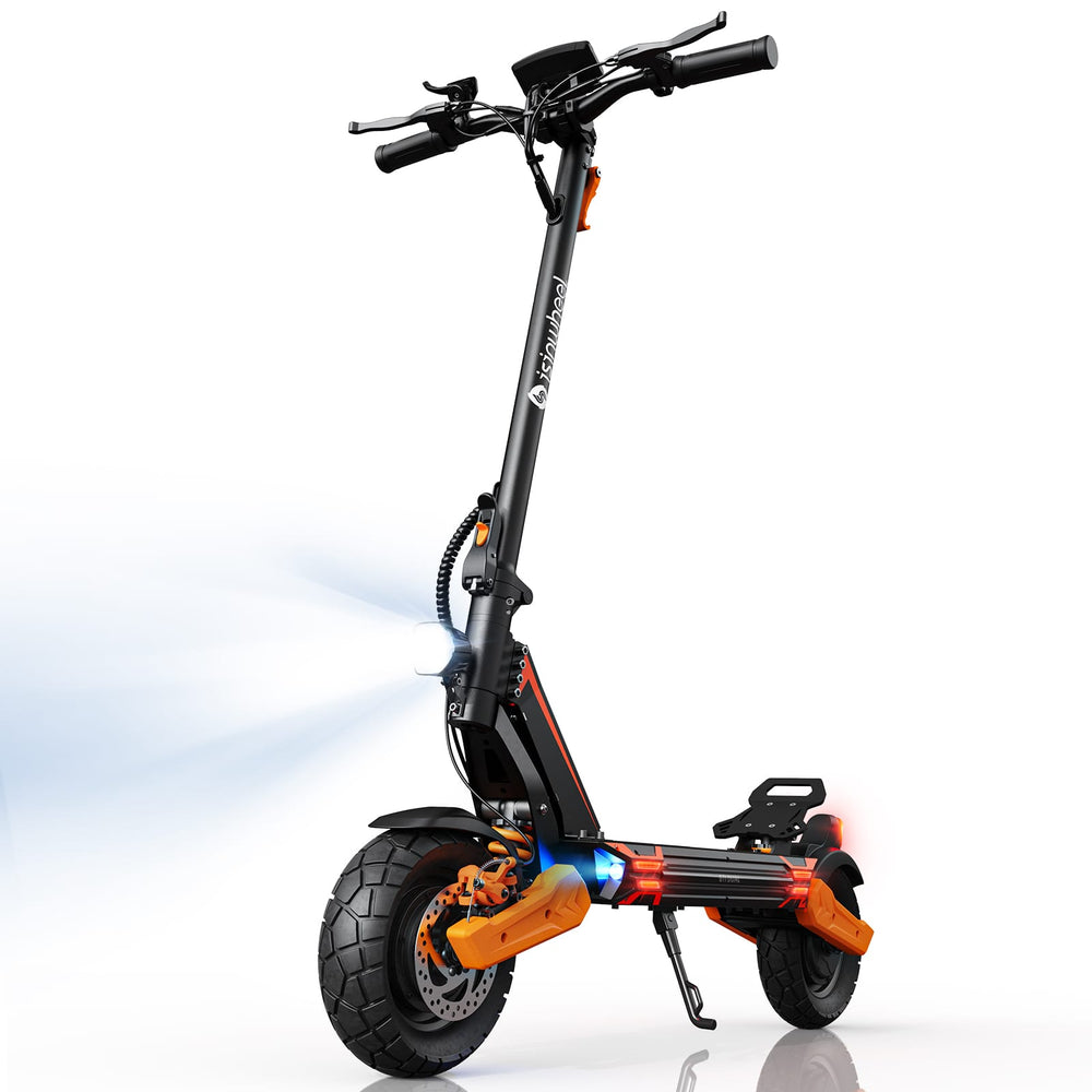 iSinwheel Off-Road E-Scooter GT1 Dual Electric Scooter, 800W*2 Motor, 48V 13Ah Battery, 10 Inch Tires, 50km/h Max Speed, 55km Range, EABS Brake + Disk Brake, Dual Swing Arm Suspension