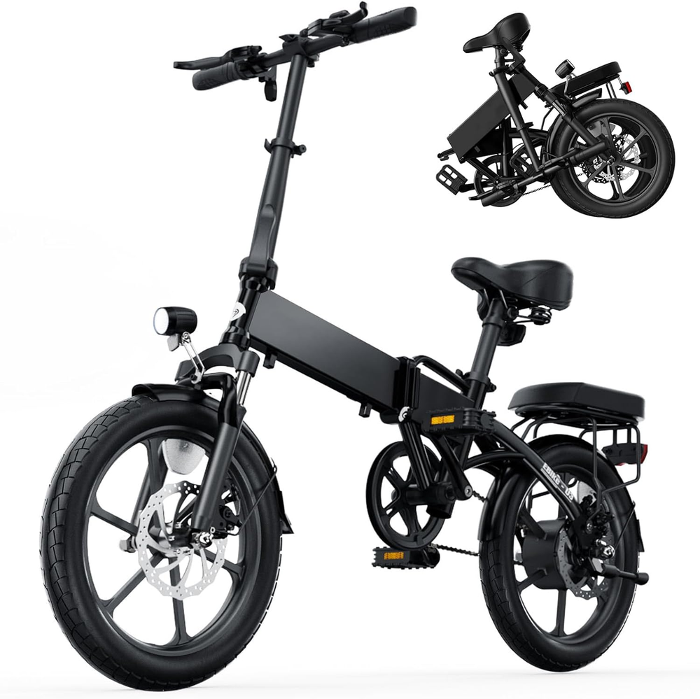 Fiibbike 26 inch electric bike for adults with removable battery and storage