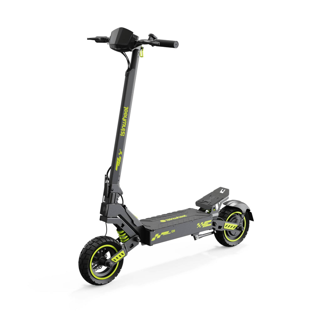 iSinwheel Skuter Elektryczny Terenowy D2 Electric Scooter, 1000W Motor, 48V 15,6Ah Battery, 10 Inch Tires, 45km/h Max Speed, 55km Range, Double Disc Brakes, Dual Suspension