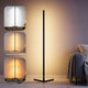 CyberCart RGB Floor Lamp with Remote and App Control, Music Sync Smart LED Corner Lamp for Gaming Room, Bedroom and Living Room