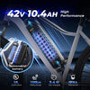 CyberCart Commuter E-Bike EB3 Electric Bicycle with CE Certificate, 26" Tires, 100 km Range