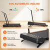 Jagjog Home Treadmill JT53 Home Treadmill with 16% Auto Incline, Foldable Walking Pad