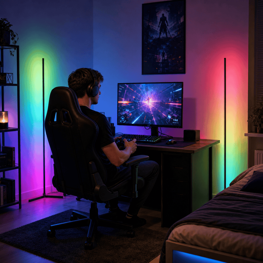 CyberCart Cybercart RGB Gaming Setup