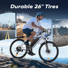 CyberCart Commuter E-Bike EB3 Electric Bicycle with CE Certificate, 26" Tires, 100 km Range