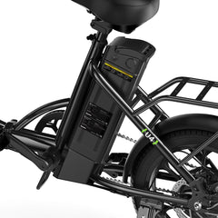 CyberCart Commuter E-Bike U4 Electric Commuter Bike, Peak 500 W, 88 km Range Foldable E-Bike