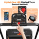 CyberCart JT56 Smart Multi-Functional Walking Pad Treadmill with Servo Motor, 3 Modes (Run/Vibration/Rehab), LED Display & App Control