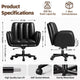 CyberCart Cybercart Double-Cushion Lounge Chair with Fold-Out Seat