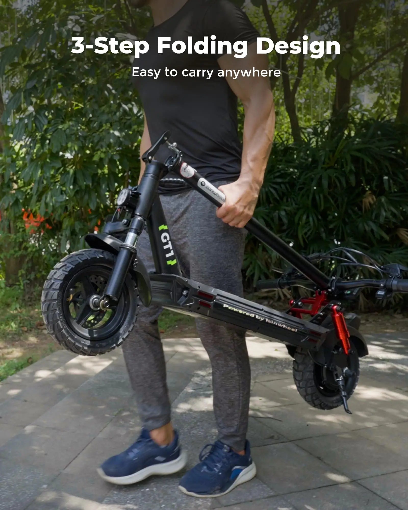 iSinwheel Off-Road E-Scooter GT1 Electric Scooter | 800W Power | 48V 10Ah Battery
