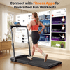 Jagjog Home Treadmill JT57 Folding Treadmill for Home, 136kg Capacity Smart Vertical Storage Machine