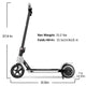 CyberCart E-Scooter for Kids Cybercart S4 Foldable Kids Electric Scooter | 200W, 12 MPH, Dual Brakes & 6.5" Solid Tyres (Ages 6-12)