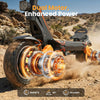 iSinwheel Off-Road E-Scooter GT1 Dual Electric Scooter, 800W*2 Motor, 48V 13Ah Battery, 10 Inch Tires, 50km/h Max Speed, 55km Range, EABS Brake + Disk Brake, Dual Swing Arm Suspension