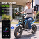 CyberCart E-Scooter for Kids Cybercart A14 Electric Dirt Bike for Kids (Ages 5-14)