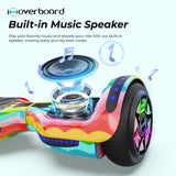 The H1 hoverboard in a vibrant pink color option for kids.