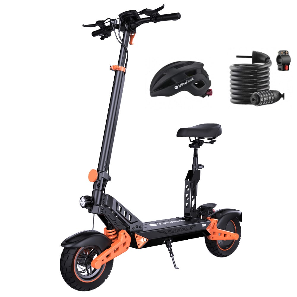iSinwheel Skuter Elektryczny Terenowy D2Plus Electric Scooter 1000W Folding Off-Road, Range 60-65 km, Powerful Motor