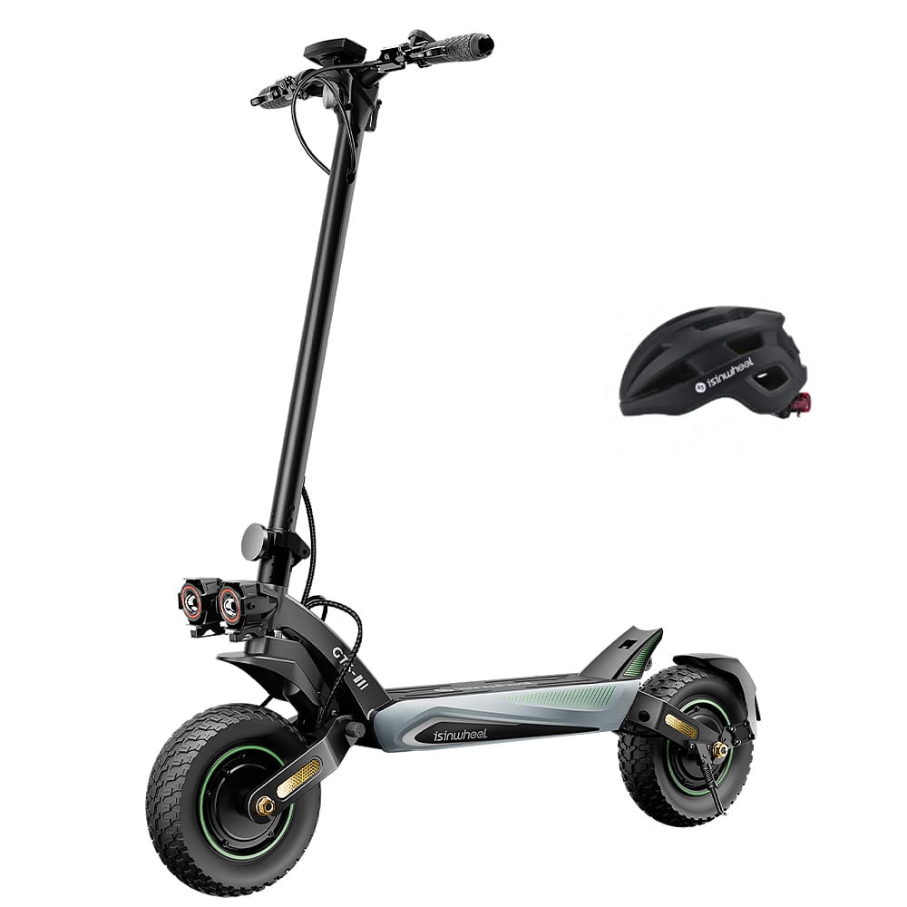 iSinwheel Skuter Elektryczny Terenowy GT4 Electric Scooter TorqueBeast 2400W Dual Motor Off-Road Folding E-Scooter, CE Certified