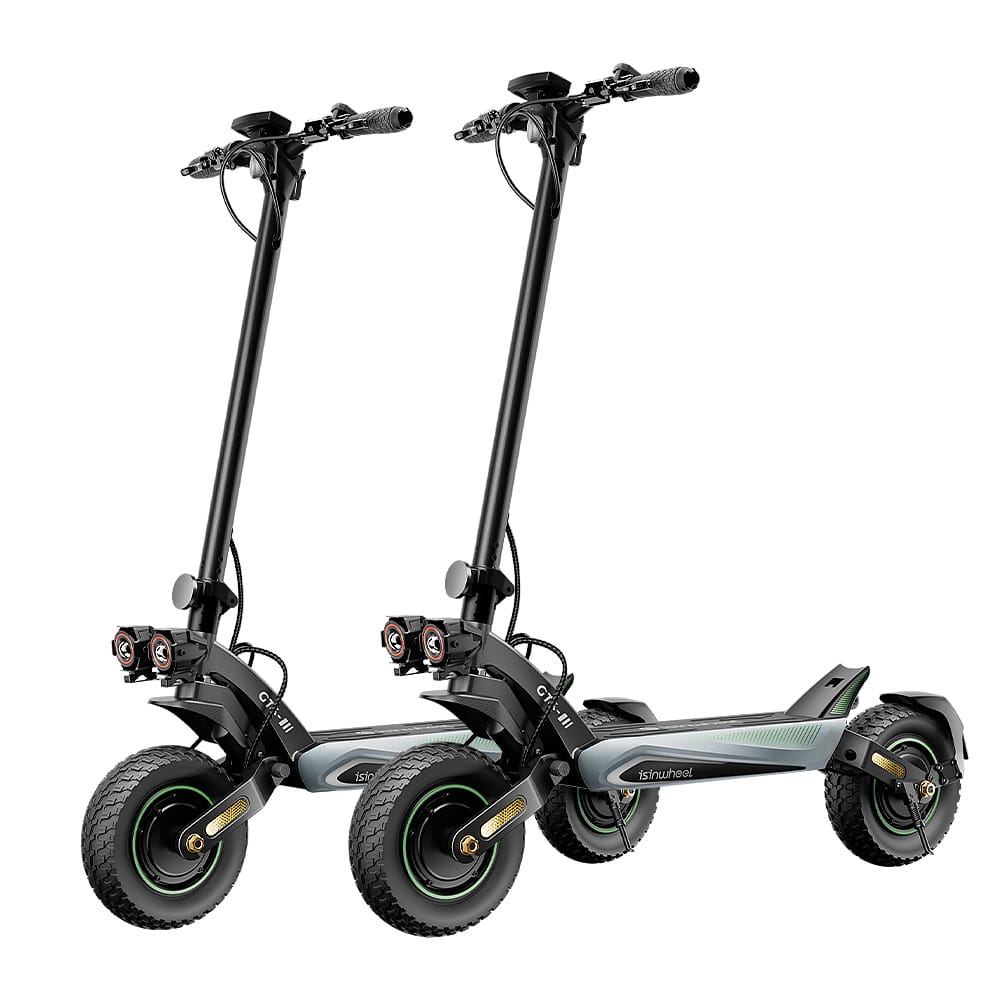 iSinwheel Skuter Elektryczny Terenowy GT4 Electric Scooter TorqueBeast 2400W Dual Motor Off-Road Folding E-Scooter, CE Certified