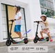 Trottinette électrique pliable pour enfants K40 Pro–Double freins, vitesse de sécurité réglable en hauteur et légale