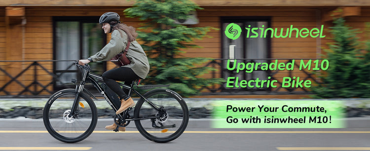 Experience exceptional performance with the isinwheel M10 Electric Bike's advanced features