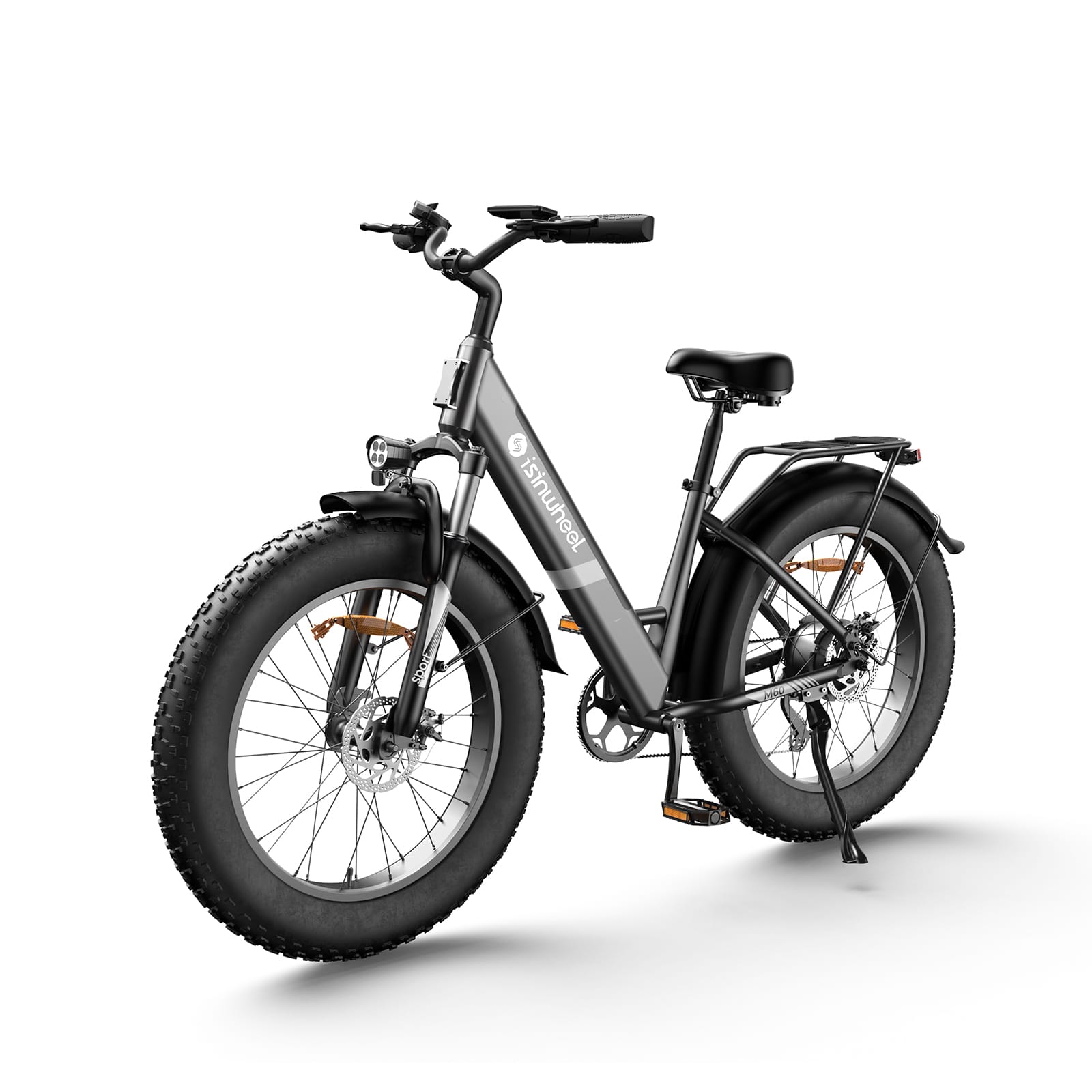 CyberCart E-Bike M60 Fat Tire Electric Bike, 250W All-Terrain E-Bike with 104 km Range