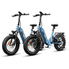 CyberCart Commuter E-Bike EB8 Foldable Electric Fat Bike – Range Up to 144 km