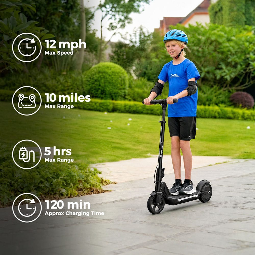 CyberCart E-Scooter for Kids Cybercart S7 Glow Adjustable Kids E-Scooter