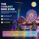 CyberCart E-Scooter for Kids Cybercart S7 Glow Adjustable Kids E-Scooter