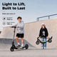 CyberCart E-Scooter for Kids Cybercart S7 Glow Adjustable Kids E-Scooter