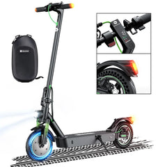 iSinwheel Commuter E-Scooter S9Max Electric Scooter, 500W Motor, 36V 10Ah Battery, 10 Inch Tires, 25km/h Max Speed, 40km Range, Rear Disc Brakes, Dual Suspension