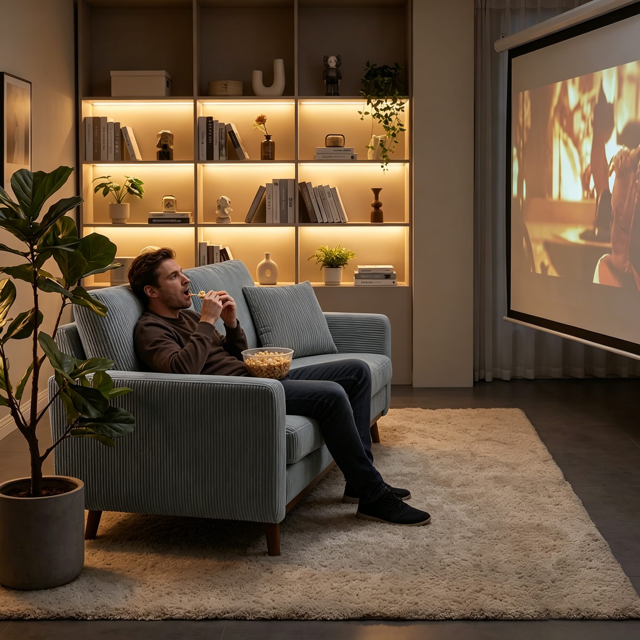 CyberCart Ares Minimalist 2-Seater Sofa Ares Minimalist Inertia 2-Seater Sofa, Ergonomic Tech Lounge: Leisure Relaxation for Home Office, Living Room, Apartment & Gaming Room, 172x84x86cm - S2