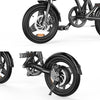 CyberCart Commuter E-Bike EB1 Electric Adjustable Bike 350W