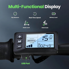 CyberCart Commuter E-Bike EB1S Folding Electric Bike 250W