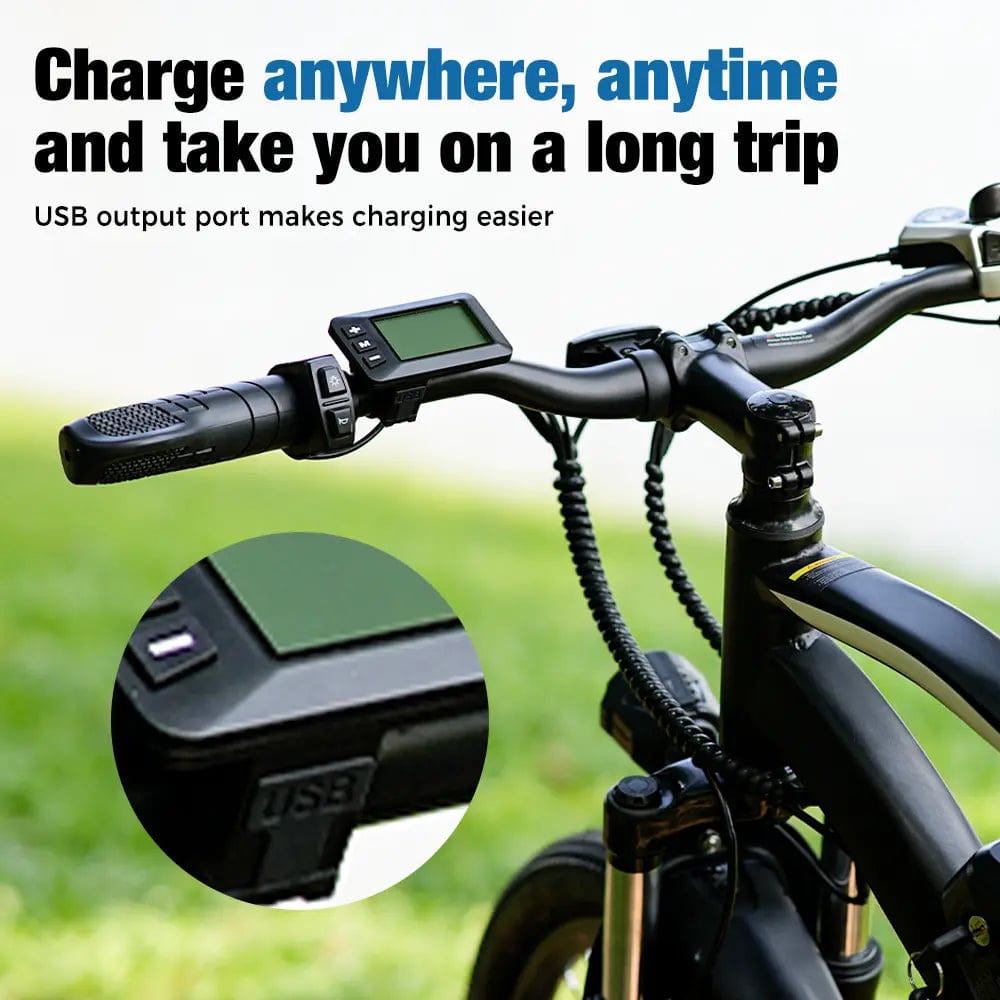 CyberCart Commuter E-Bike EB3 Electric Bike | 250W, 100 km Range