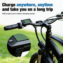 CyberCart Commuter E-Bike EB3 Electric Bike | 250W, 100 km Range