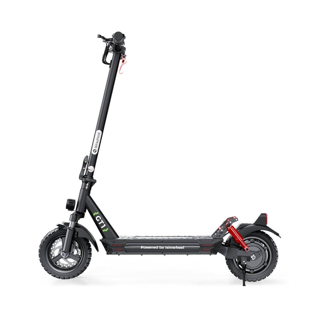 GT1 800W Off-Road Electric Scooter - Side View on White Background