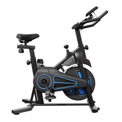CyberCart Exercise Bike QK116C Exercise Bike with Adjustable Magnetic Resistance Stationary Bikes for Home, with Comfortable Seat, Digital Monitor