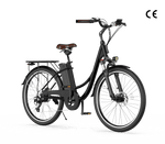 CyberCart Commuter E-Bike U2 Commuter Electric Bike - City E-Bike, 500W Motor, 55KM Range, CE Certified
