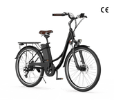 CyberCart Commuter E-Bike U2 Commuter Electric Bike - City E-Bike, 500W Motor, 55KM Range, CE Certified