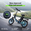 CyberCart Commuter E-Bike U4 Electric Commuter Bike, Peak 500 W, 88 km Range Foldable E-Bike