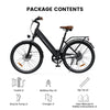CyberCart Commuter E-Bike UcityS Trekking Electric Bike 36V 13Ah 88km Range