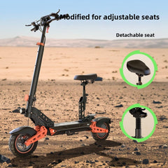 Electric Scooter D2Plus 1000W Folding Off-Road, Range 60-65 km, Powerful Motor