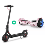 Black Friday Bundle: Commuter E-Scooter i8 25KM/H 350W + Hoverboard for Kids H2 7.5mph