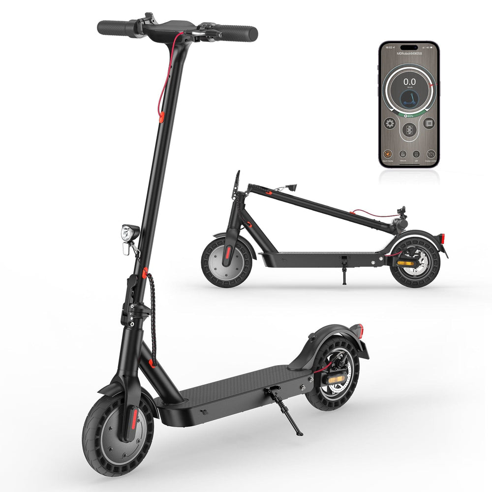 E9TMax commuter e-scooter with 10-inch honeycomb tires