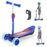 Close-up of PU wheels of MiniSpider scooter, anti-slip design