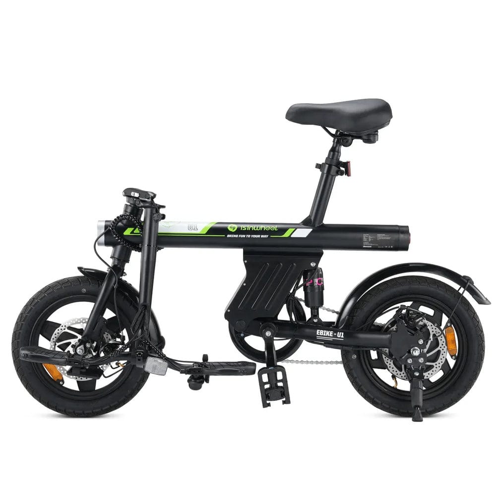 CyberCart Commuter E-Bike U1 Commuter Electric Bike 350W Foldable, CE Certified E-Bike