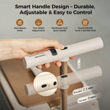 CyberCart Electric Riding Luggage Electric Riding Luggage - 1TB Capacity, 36km Range, 8 MPH, 250W motor, Ultra-Lightweight Smart Travel Companion - PCD2501-Black